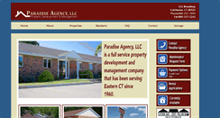 Desktop Screenshot of paradiseagency.com